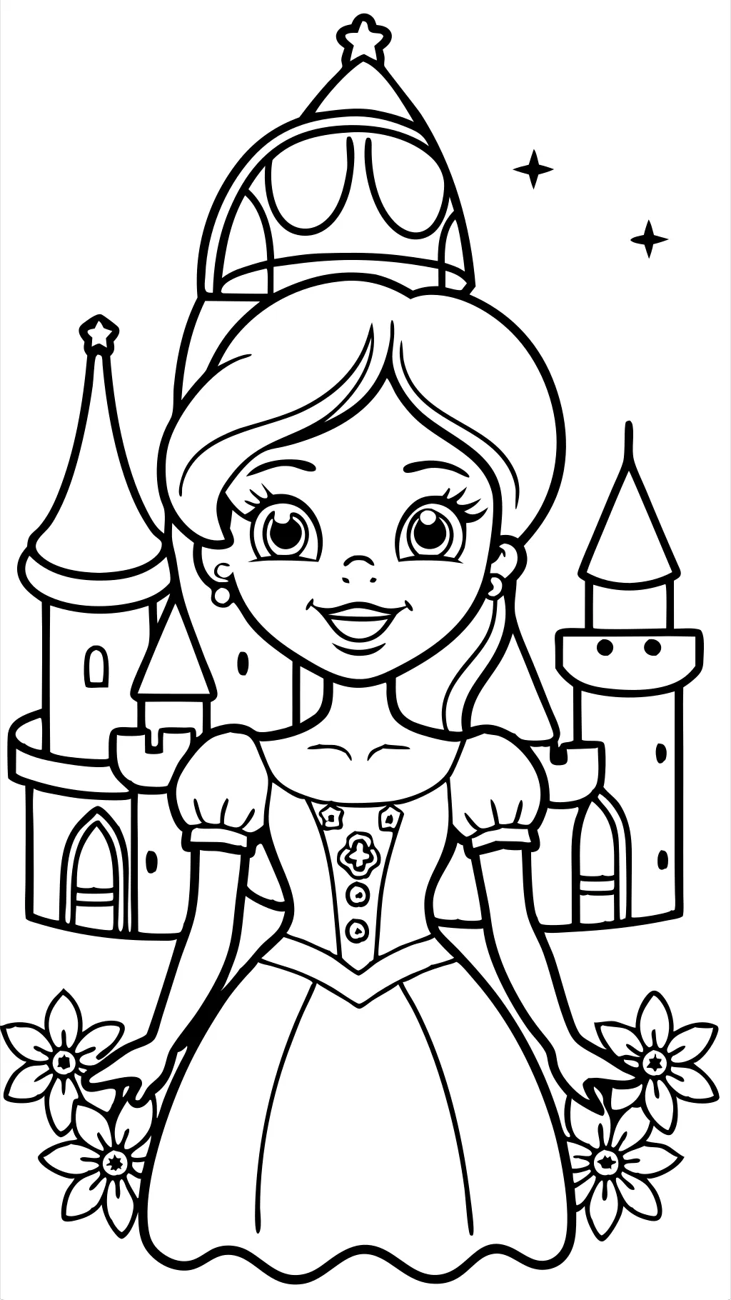 coloriage princesse Disney